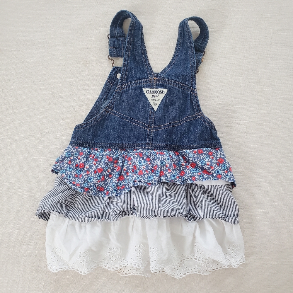 Oshkosh floral skirtall 2t - Picture 5 of 5